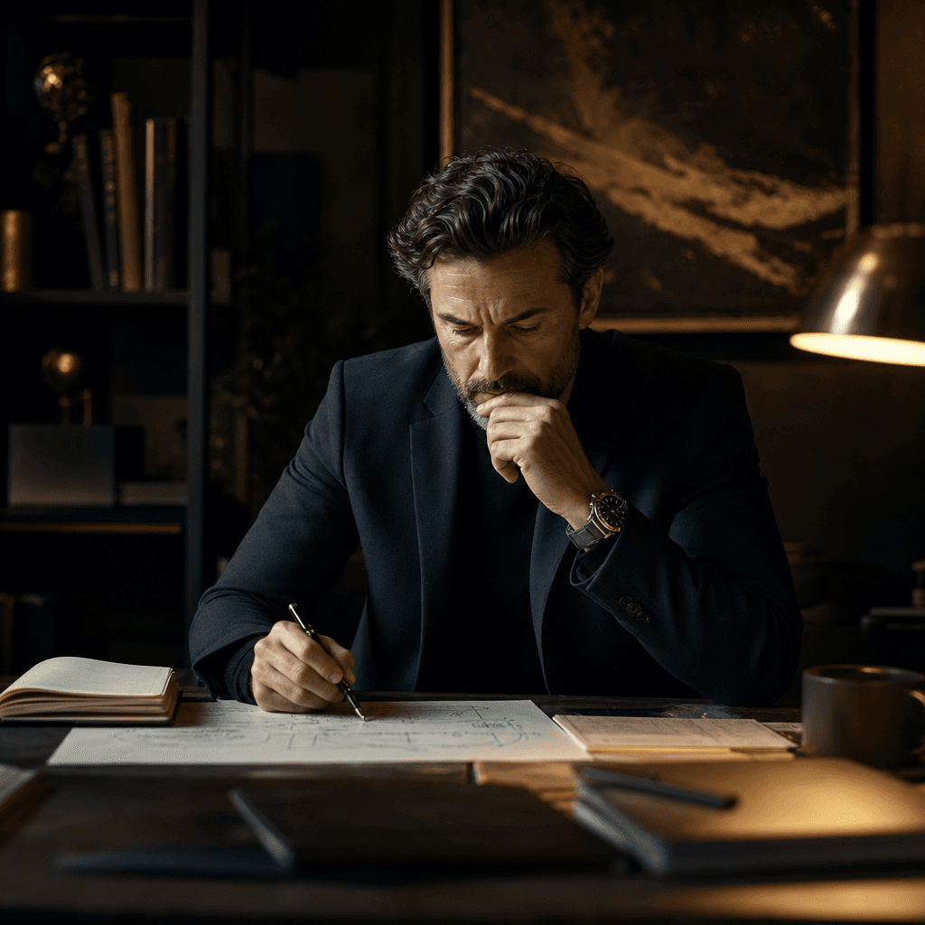 Private business circle environment supporting the founder story behind BCN