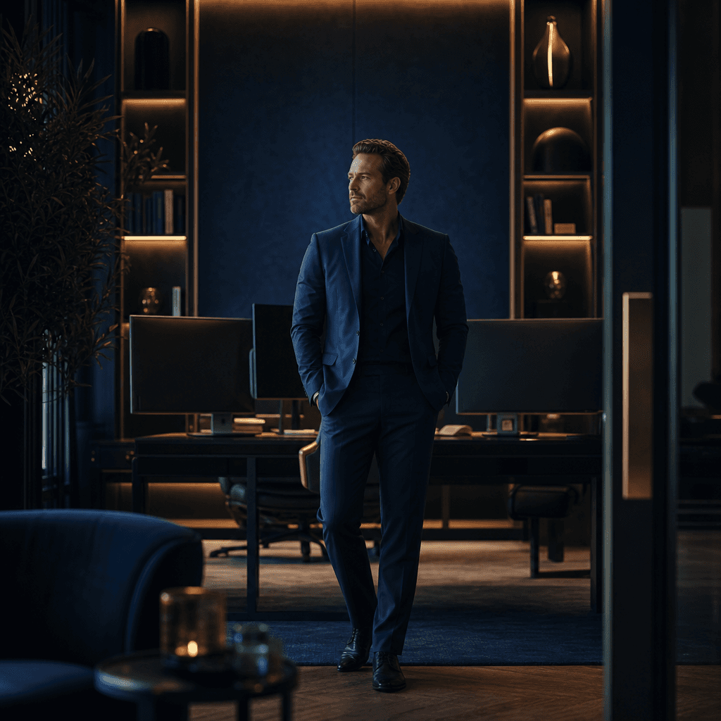 Private founder-led growth room presented as a calm next-step invitation